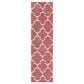 Safavieh Venus Shag VNS524U 2"2" x 8" Pink and Ivory Runner, , large