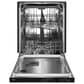 Whirlpool 3-Piece Kitchen Package with 6.4 Cu. Ft. Smart Slide-In Electric Range, 24" Fully Integrated Dishwasher, and Air Fry Over- the-Range Oven with Flush Built-in Design in Stainless Steel, , large