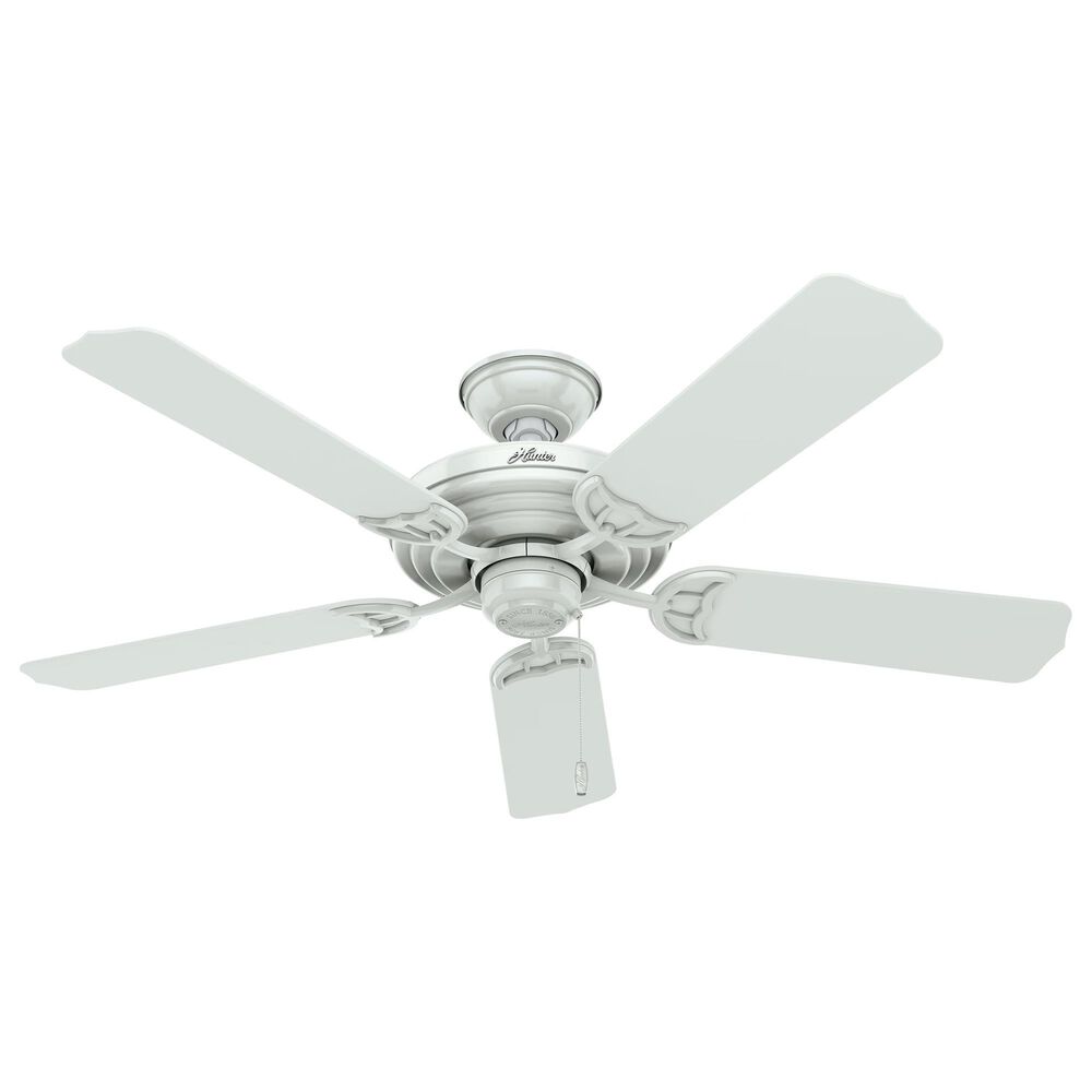 Hunter Sea Air 52" Outdoor Ceiling Fan in White, , large