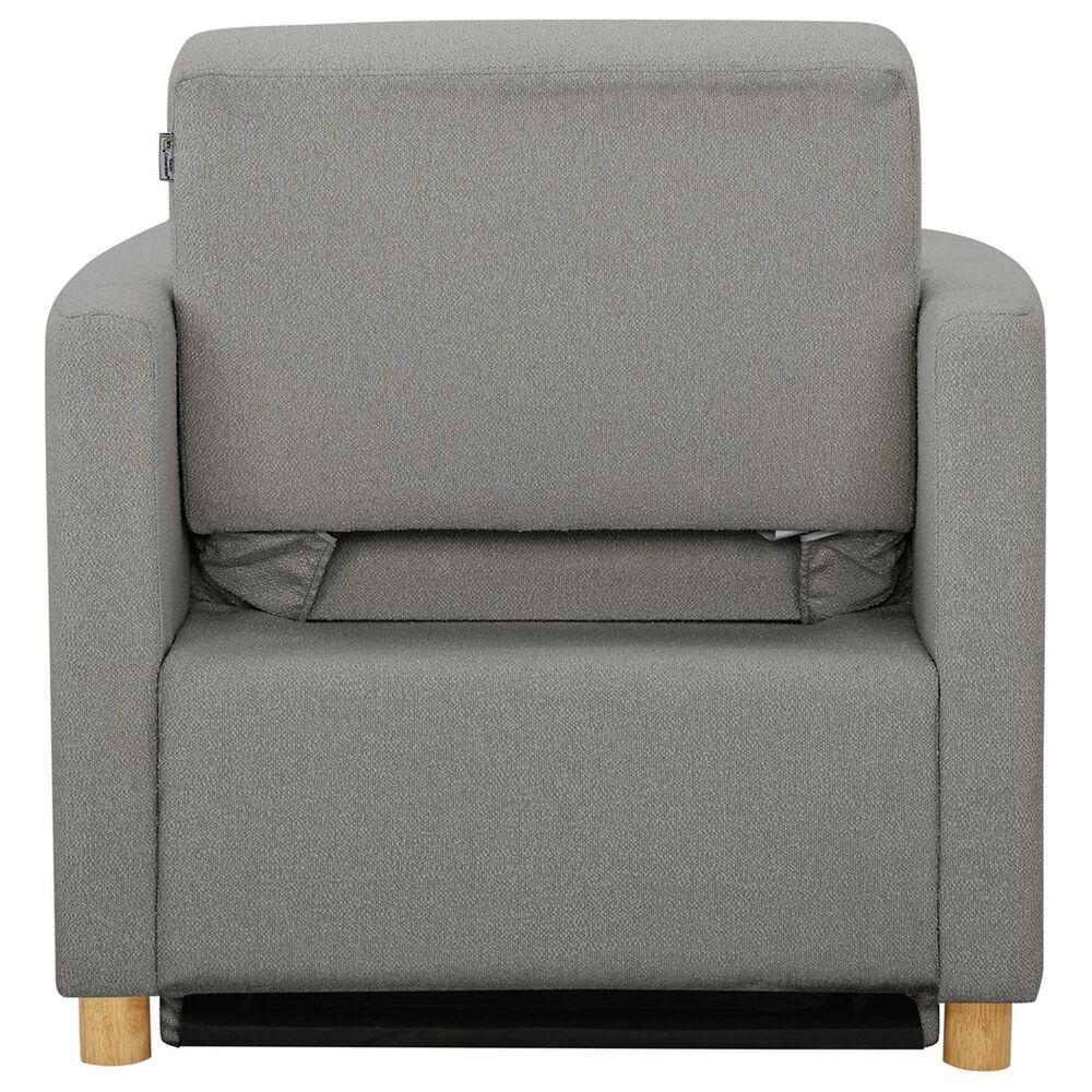 Lifestyle Solutions Conley Convertible Chair in Grey, , large