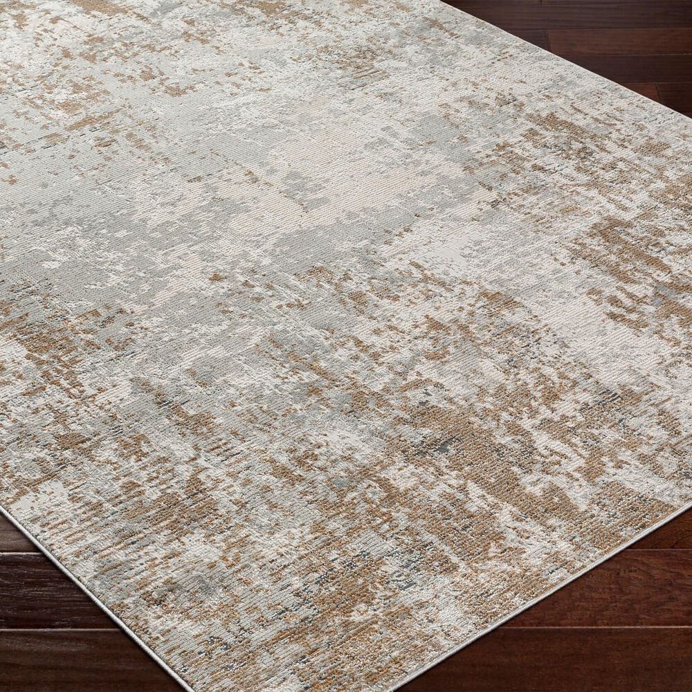 Surya Alpine 7&#39;10&quot; x 10&#39;2&quot; Ivory, Tan, Gray, Light Gray, Off-White and Charcoal Area Rug, , large