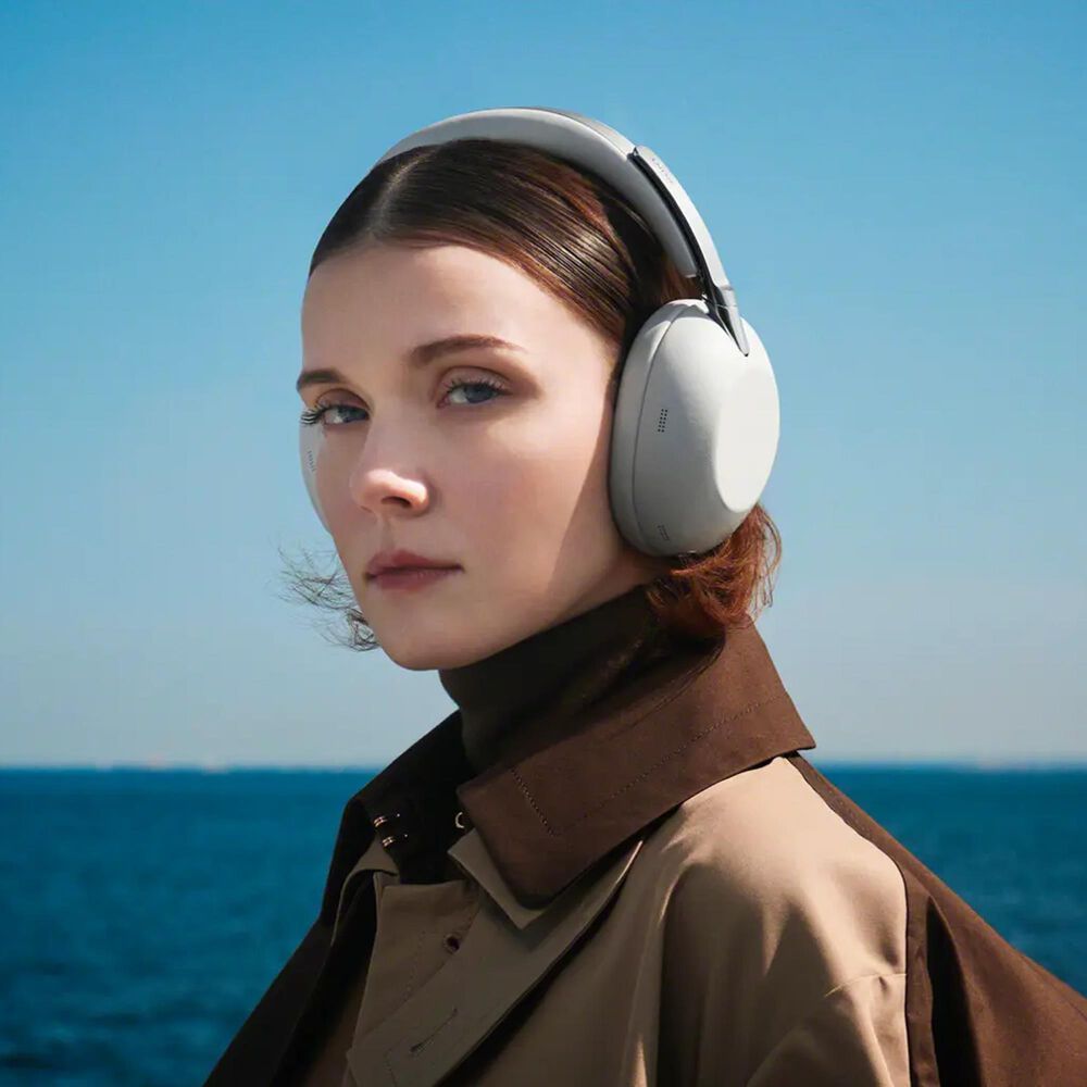 Sony 1000X The Collexion Wireless Noise Canceling Over-the-Ear Headphones in Platinum, , large