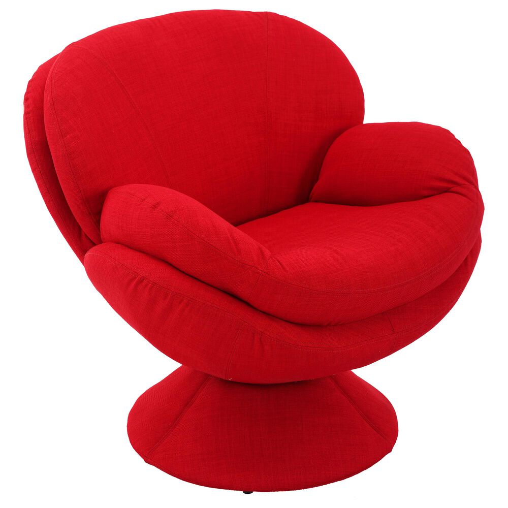 Tiddal Home Port Leisure Accent Chair in Red, , large