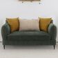 Coaster Jade Stationary Loveseat in Green, , large