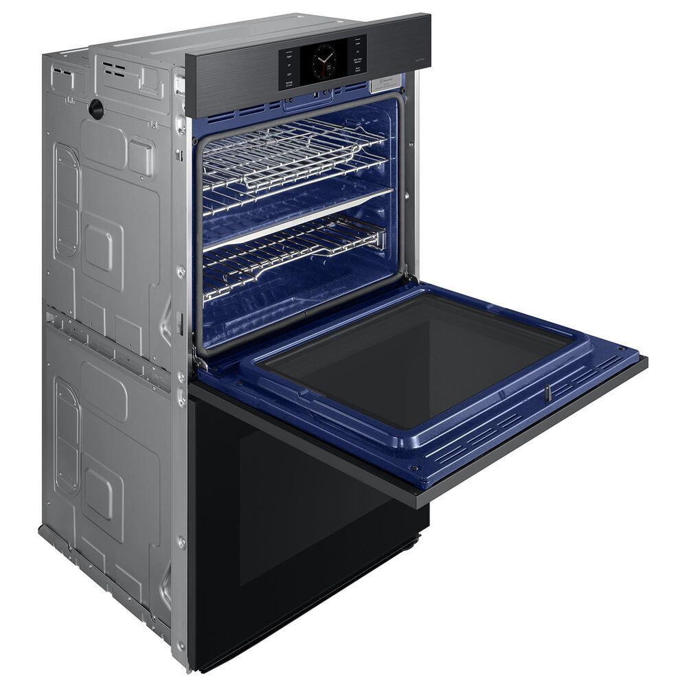 Samsung Bespoke Bespoke 30&quot; Double Wall Oven with AI Pro Cooking Camera in Matte Black Steel, , large
