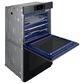 Samsung Bespoke Bespoke 30" Double Wall Oven with AI Pro Cooking Camera in Matte Black Steel, , large