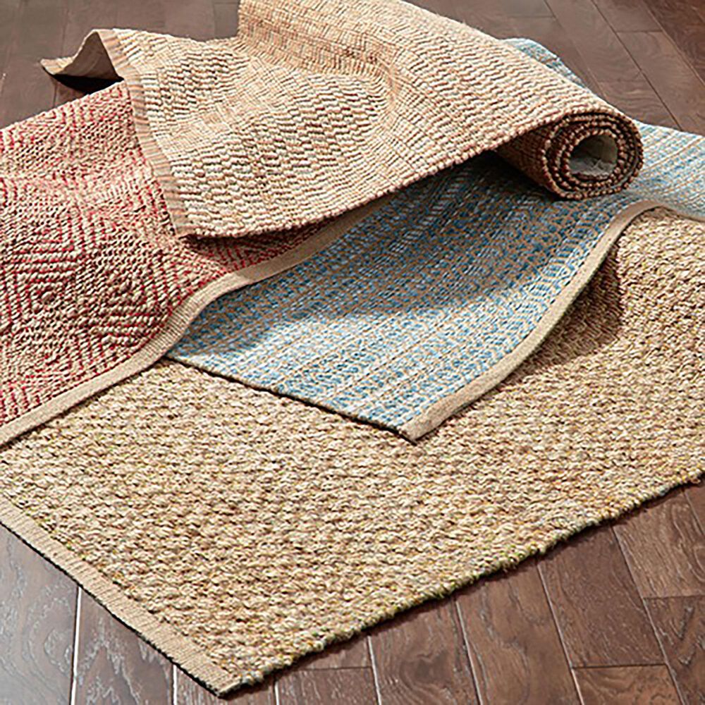 L&amp;R Resources Natural Fiber 7&#39;9&quot; x 9&#39;9&quot; Moon Stone Area Rug, , large