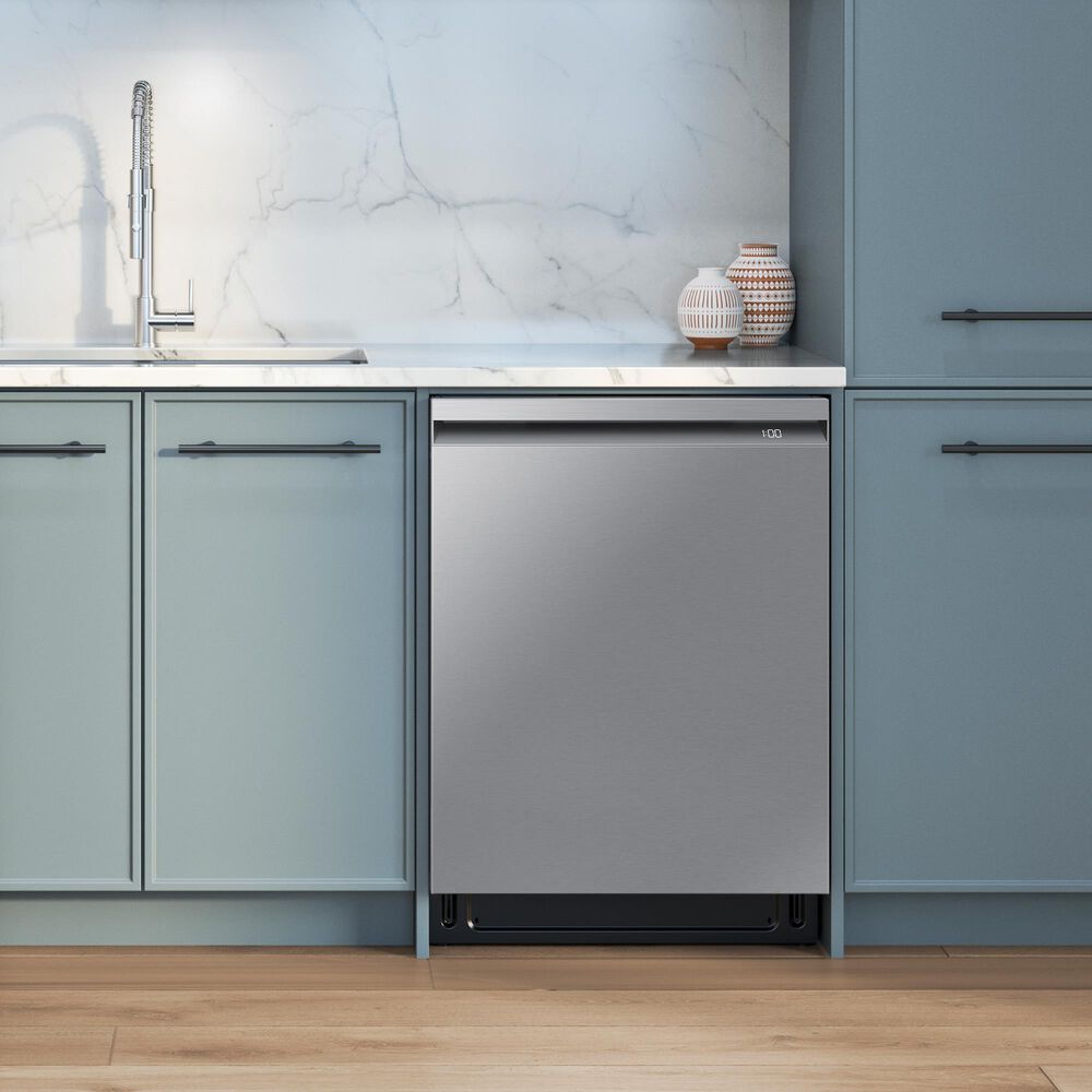Samsung 2-Piece 24&quot; Built-In Pocket Handle Dishwasher in Fingerprint Resistant Stainless Steel with Jet 60 Pet Cordless Stick Vacuum, , large