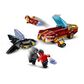 LEGO Marvel Iron Man Car & Black Panther vs. Red Hulk, , large