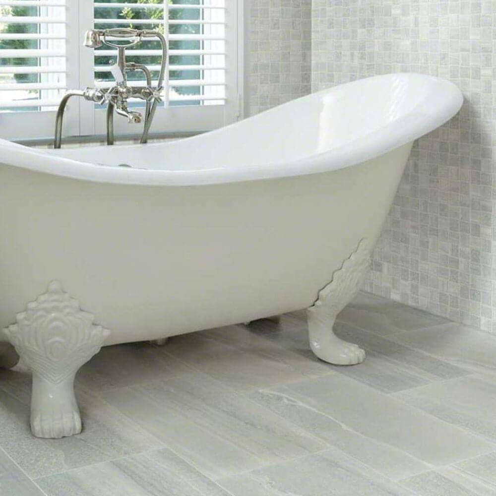 Shaw Origin Zinc 12" x 12" Porcelain Mosaic Sheet, , large