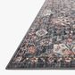 Loloi II Cassandra 2"6" x 4" Charcoal and Rust Area Rug, , large