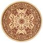 Safavieh Lyndhurst LNH216 5"3" Round Ivory Area Rug, , large