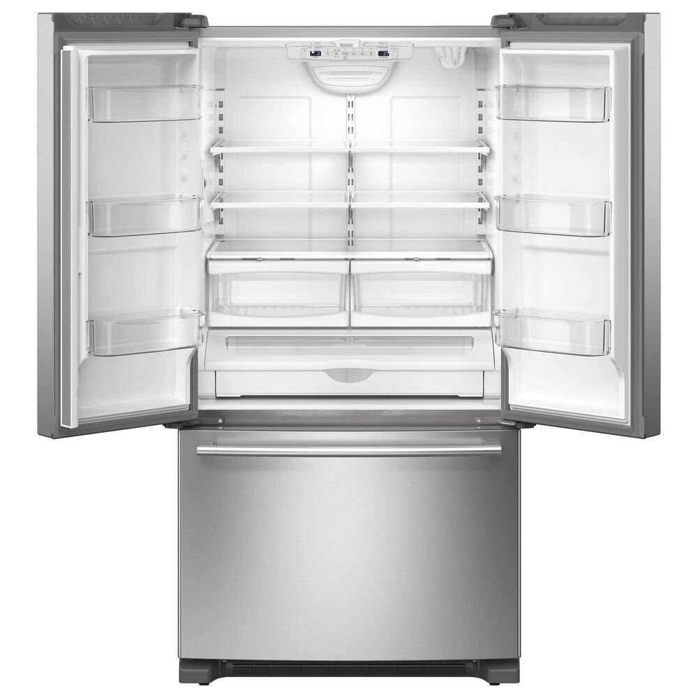 Maytag 25.2 Cu. Ft. French Door Refrigerator in Fingerprint Resistant Stainless Steel, , large