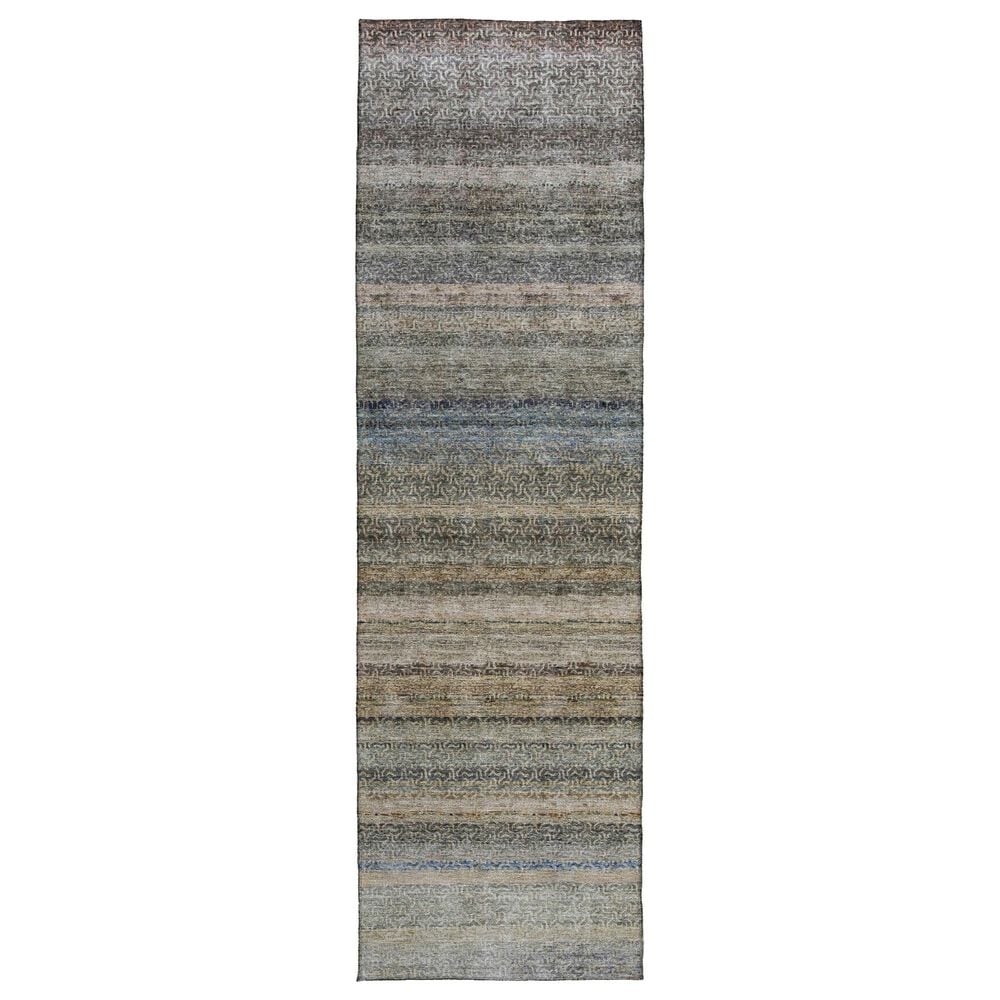 Dalyn Rug Company Burano BU5 2"3" x 7"6" Taupe Indoor/Outdoor Runner, , large
