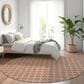 Dalyn Rug Company Marlo 10" Round Paprika Indoor/Outdoor Area Rug, , large