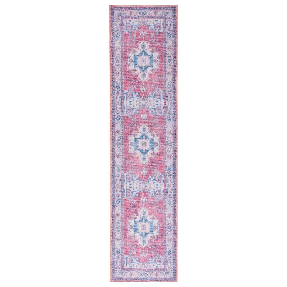 Safavieh Serapi 2" x 8" Red and Ivory Runner, , large