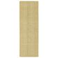 Kaleen Rugs Ziggy ZIG01-05 2" x 6" Gold and White Indoor/Outdoor Area Rug, , large