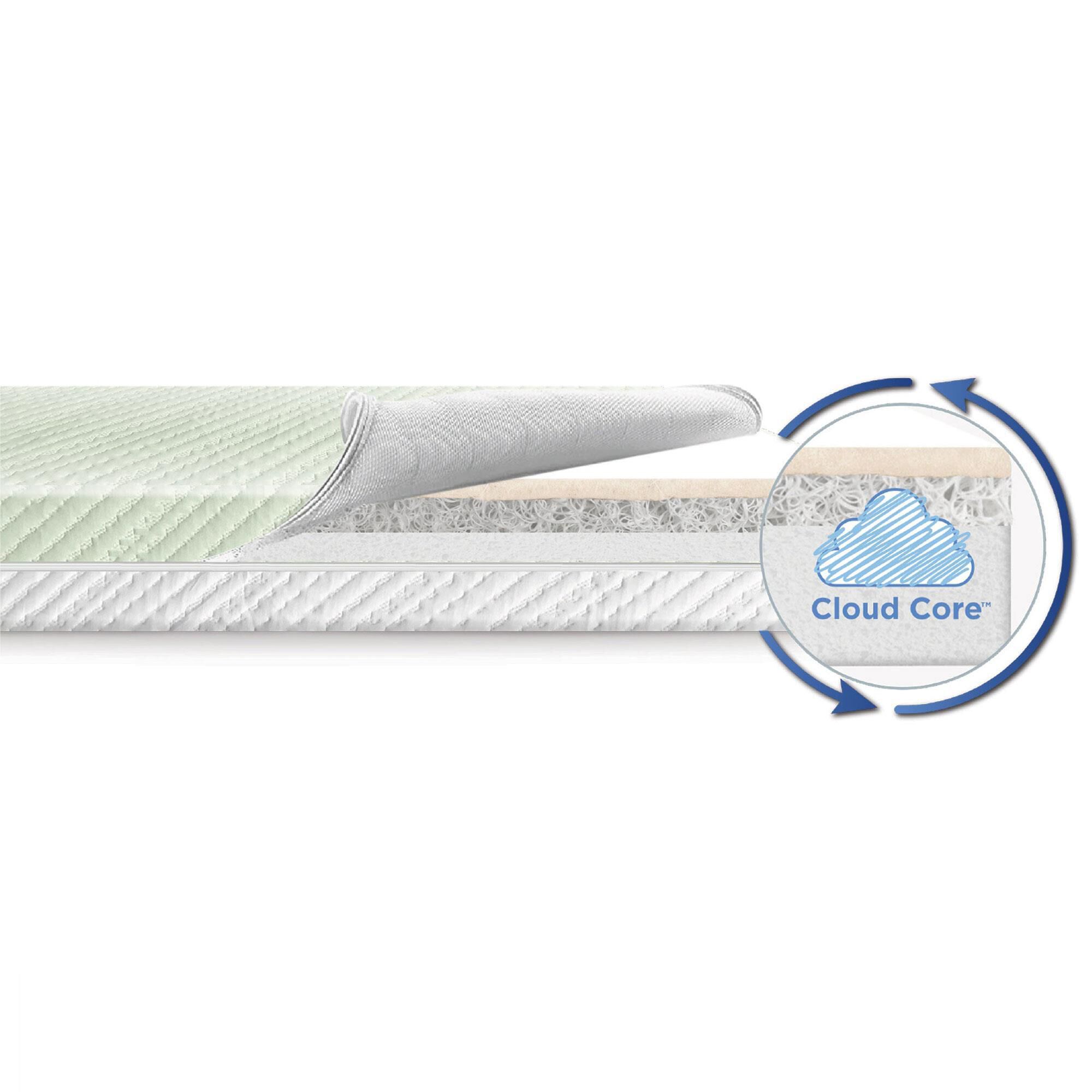 Delta crib mattress spring frame top