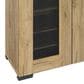 Coaster Bristol 6-Shelf Shoe Cabinet in Golden Oak, , large