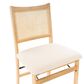 Linon Home Decor Bauer Cane Folding Side Chair in Natural, , large
