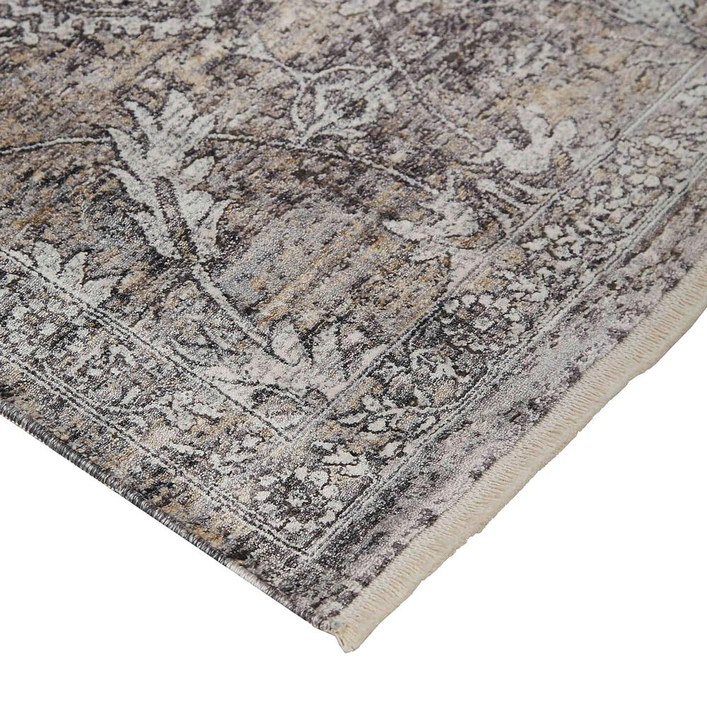 Feizy Sarrant 2&#39;8&quot; x 10&#39; Stone Runner, , large