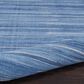 Nourison Interweave 6" x 9" Denim Area Rug, , large