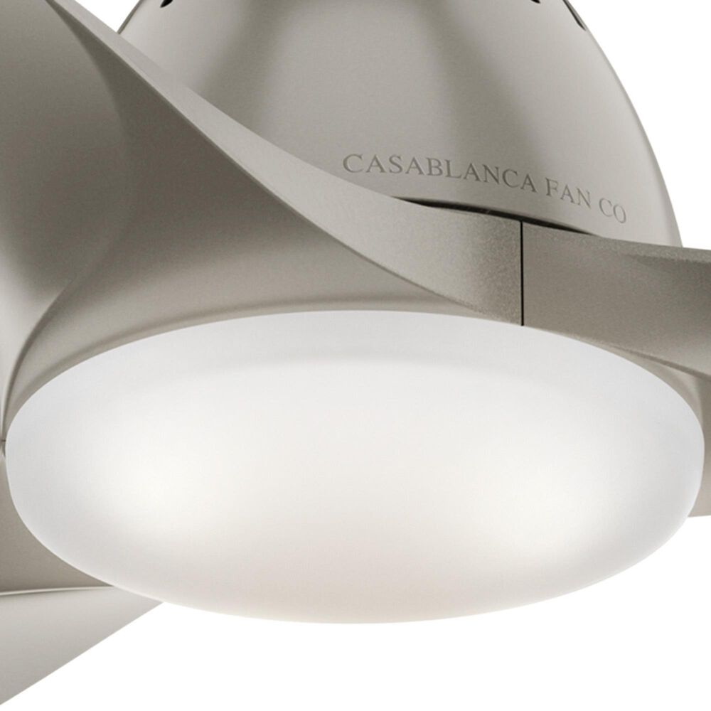 Hunter Wisp 52&quot; Ceiling Fan with LED Light in Painted Pewter, , large
