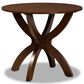 Baxton Studio Bailey 5-Piece Dining Set in Grey/Walnut Brown, , large