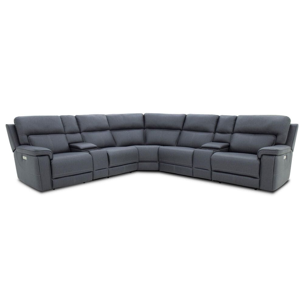 MotoMotion 7-Piece Power Reclining Sectional with Power Headrests, , large