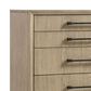 Emerald Home Furnishings Sutton Place 6-Drawer Chest in Caramel and Cocoa Brown, , large