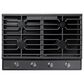 Samsung 30" Gas Cooktop 4 Burner in Black Stainless Steel, , large
