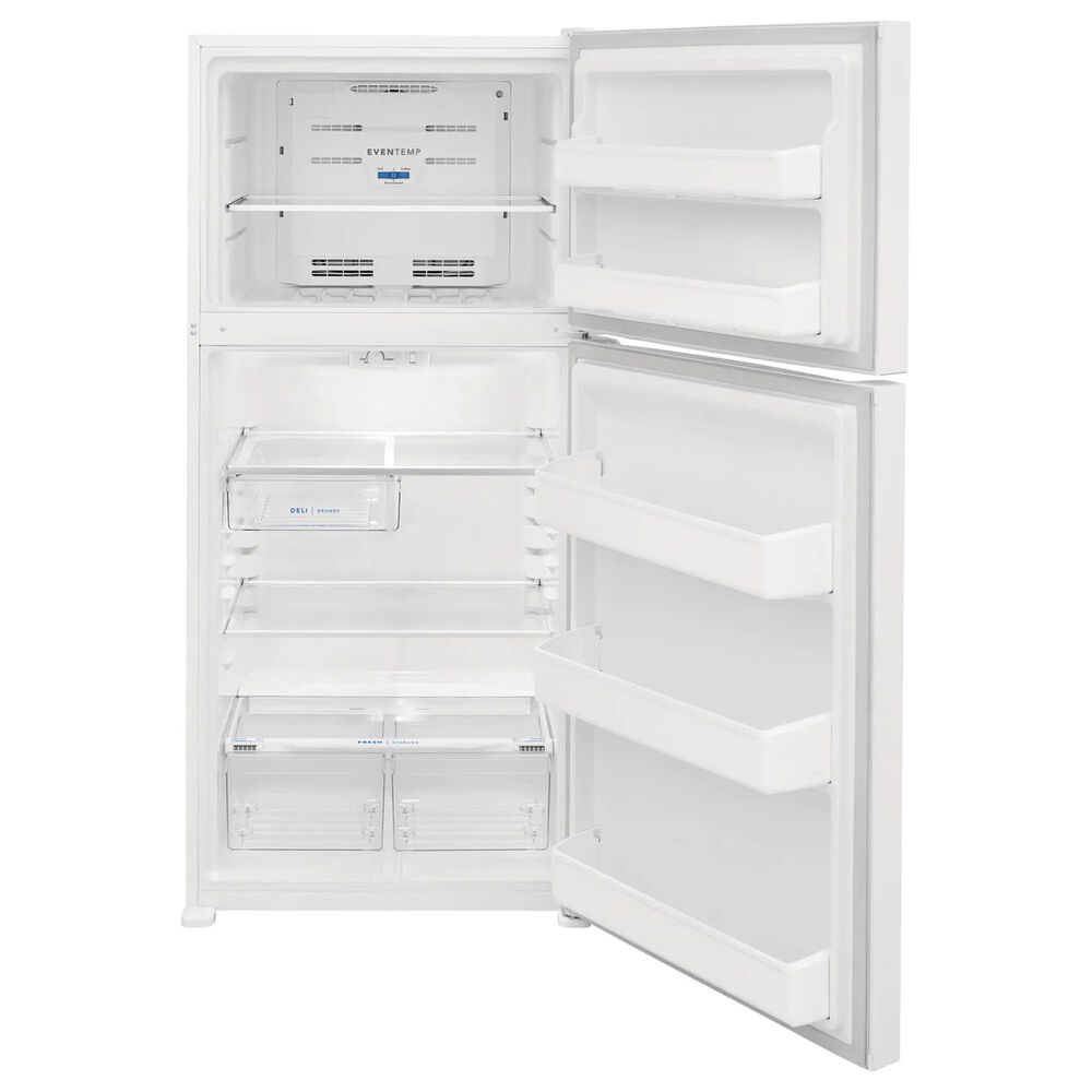 Frigidaire 18.3 Cu. Ft. Top Freezer Refrigerator in White, , large