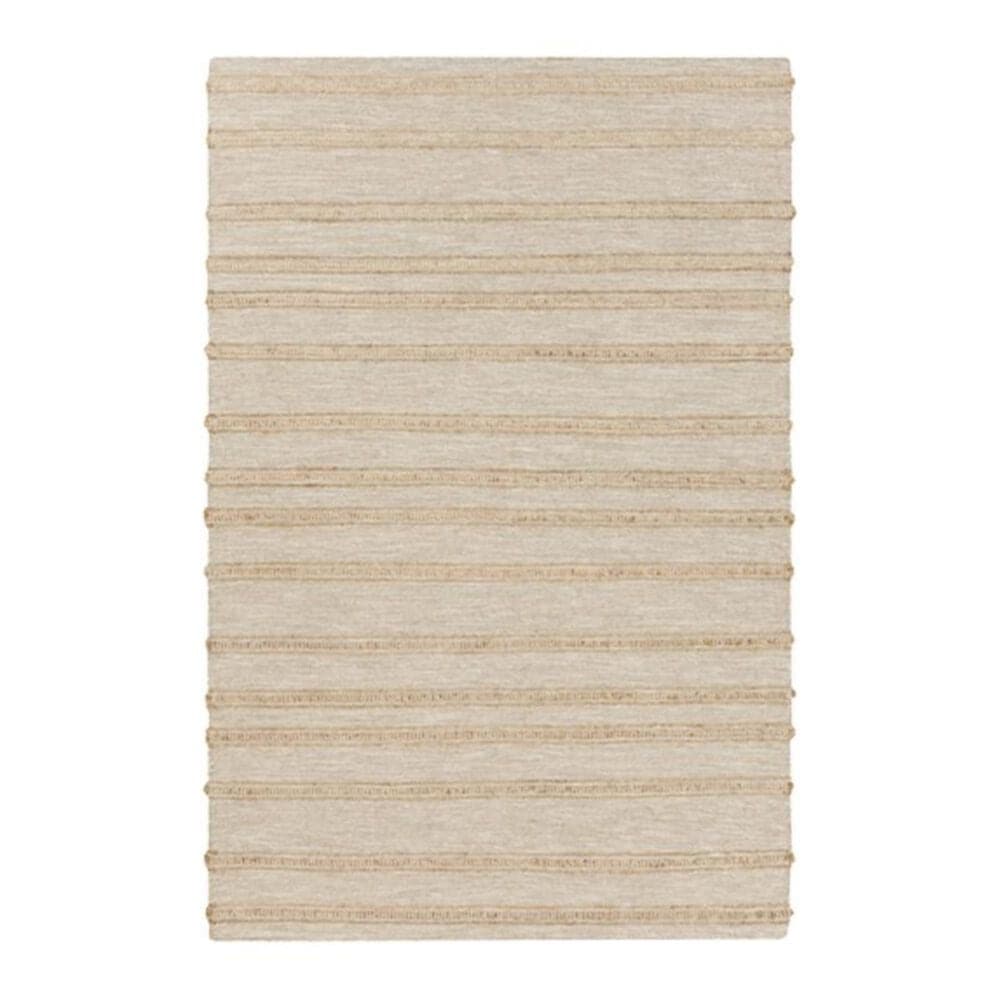 Surya Fiji FJI-8001 8" x 11" Ivory and Wheat Area Rug, , large