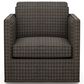 Lexington Furniture Hinsdale Swivel Chair in Brown Houndstooth, , large