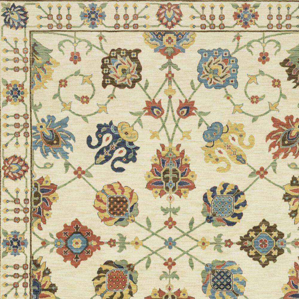 Oriental Weavers Francesca Traditional 7&#39;10&quot; x 10&#39;10&quot; Ivory Area Rug, , large