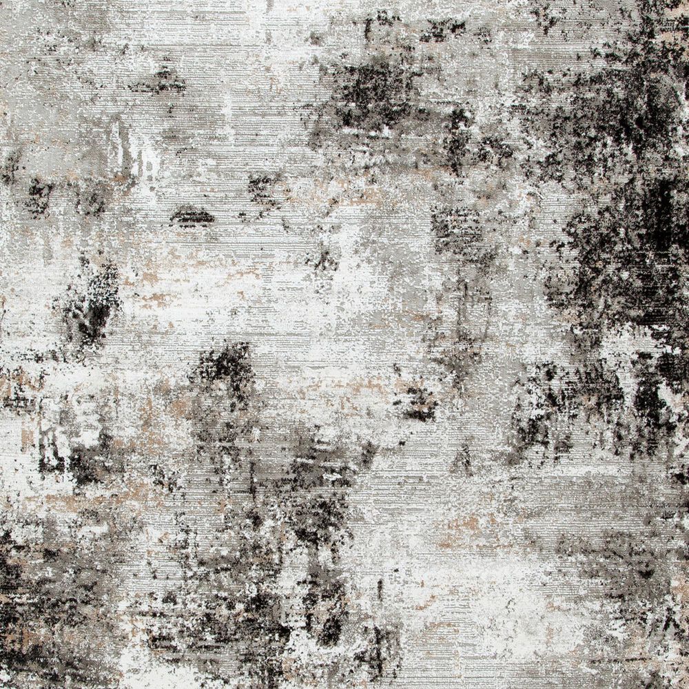 Ashley Langwell 5&#39; x 7&#39; Black, Gray and White Area Rug, , large