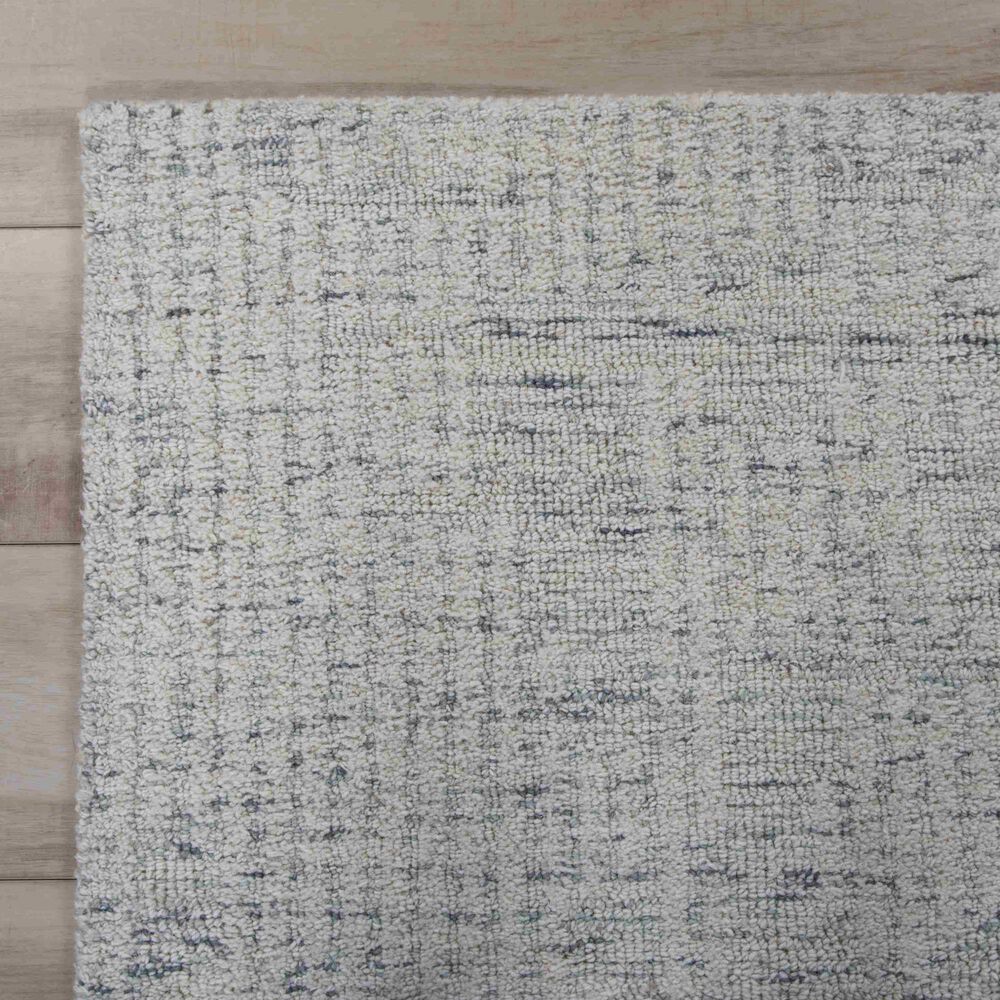 RIZZY Willow Blue, Ivory and Light Blue 5' x 7'6" Area Rug, , large