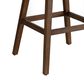 Armen Living Branson 30" Swivel Bar Stool in Brown, , large