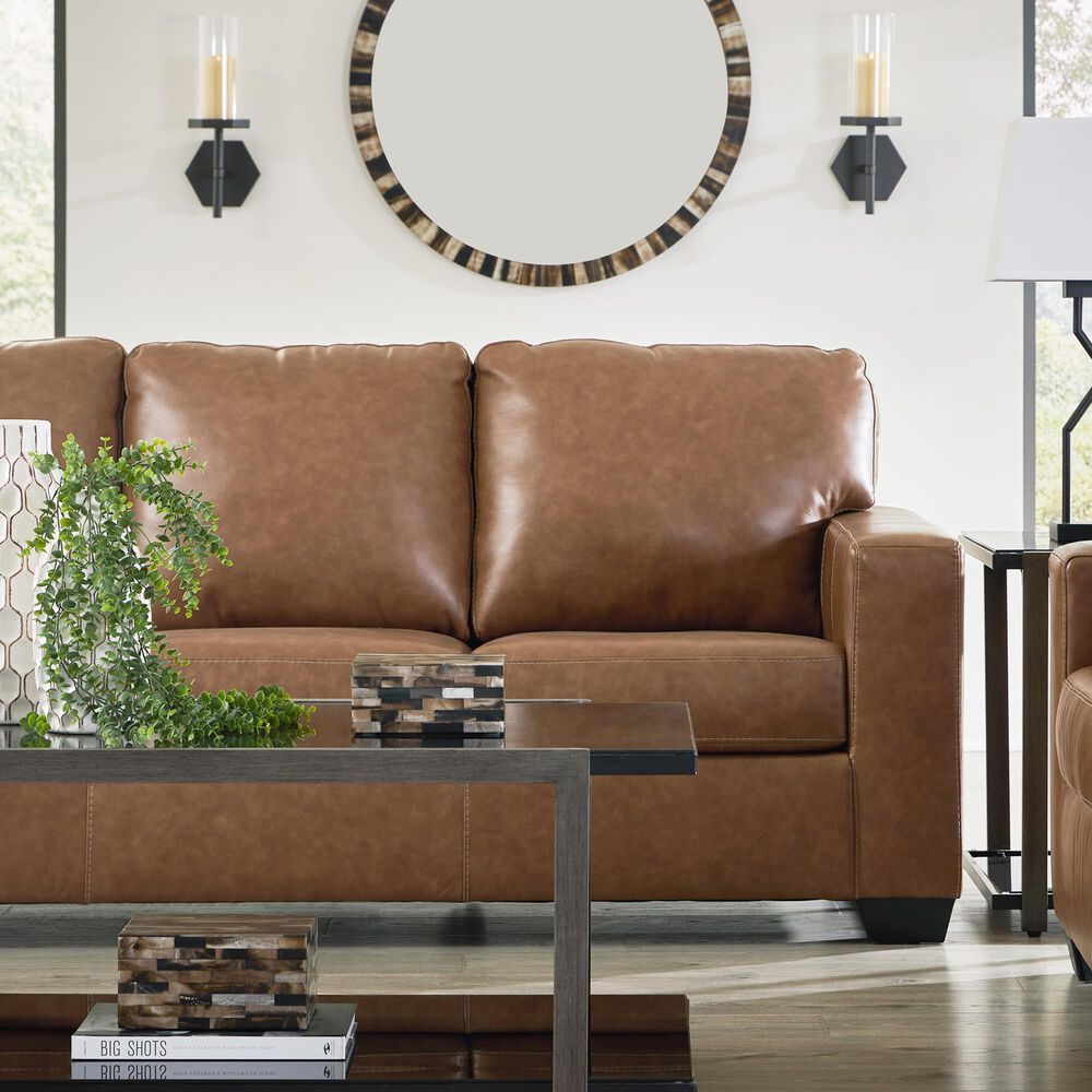 Ashley Bolsena Stationary Sofa in Caramel, , large