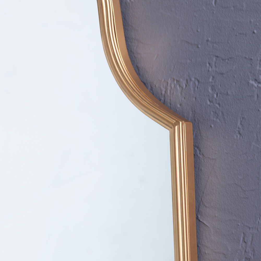 Slatehouse Vander Wall Mirror in Gold, , large