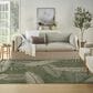 Nourison Garden Oasis GOA02 Green and Ivory 6" x 9" Indoor/Outdoor Area Rug, , large