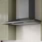 Zephyr Anzio 30" Wall Mount Chimney Range Hood in Black Stainless Steel, , large