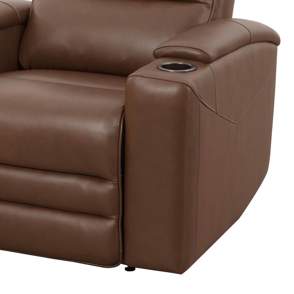 Simeon Collection Nexus Power Zero-Gravity Recliner in Autumn Umber, , large