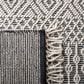 Safavieh Natura NAT852Z 8" x 10" Ivory and Black Area Rug, , large