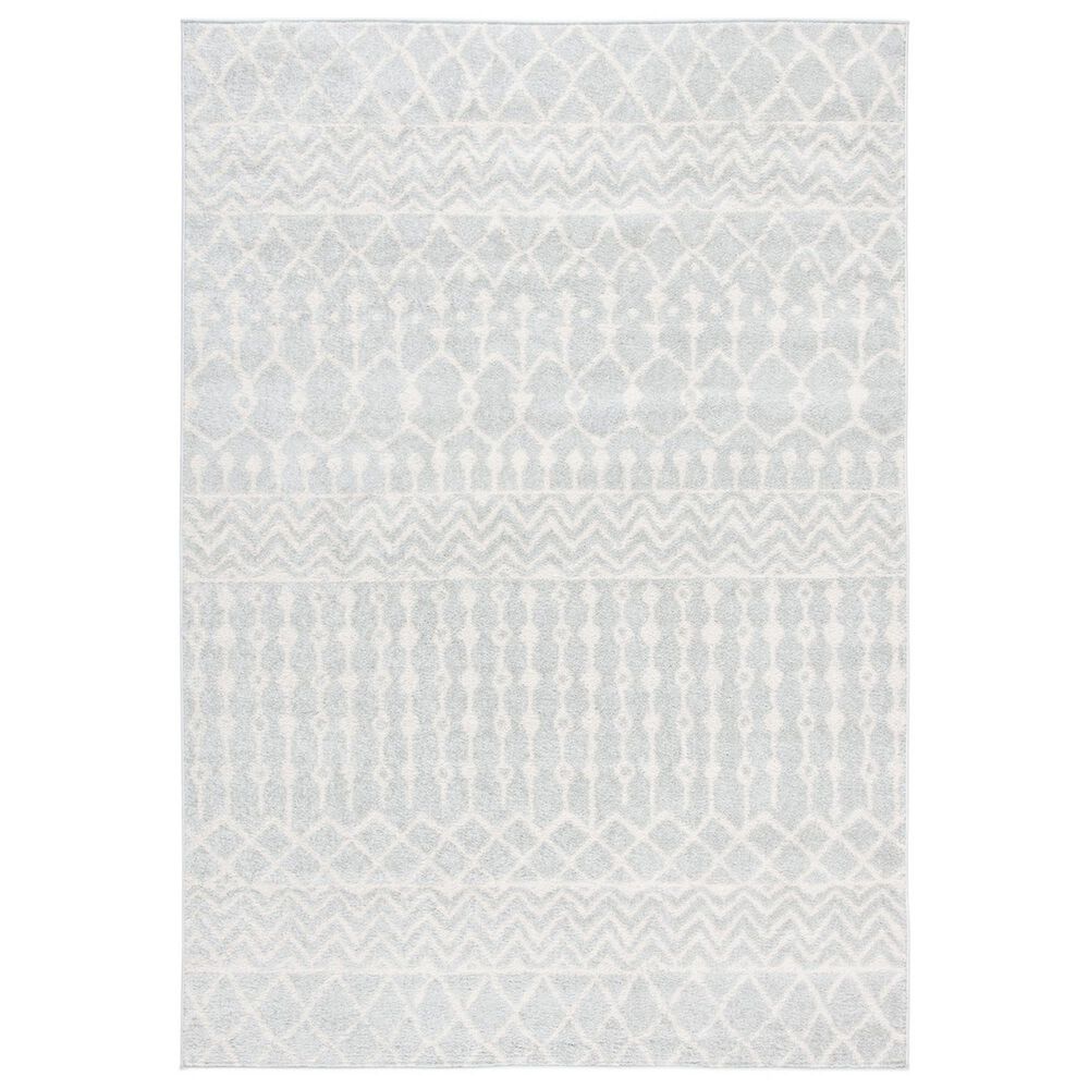 Safavieh Tulum TUL270 4" x 6" Grey and Ivory Area Rug, , large