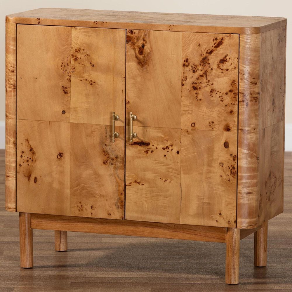 Baxton Studio Latika Storage Cabinet in Natural, , large