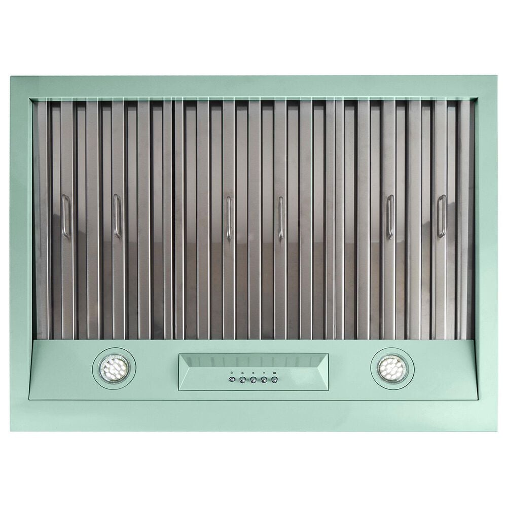 Unique Appliances Classic Retro 30" Under Cabinet Range Hood in Summer Mint Green, , large