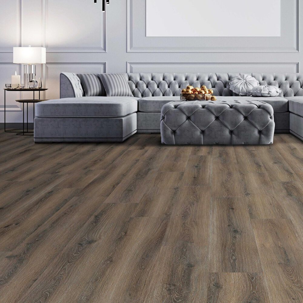 Florstar Mayfair Gunstock Oak 9&quot; x 72&quot; Vinyl Plank, , large