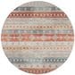 Dalyn Rug Company Sedona 6" Round Canyon Indoor/Outdoor Area Performance Rug, , large