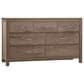 Viceray Collections Tide and Timber 4 Piece Full Poster Bedroom Set in Grey Oak, , large